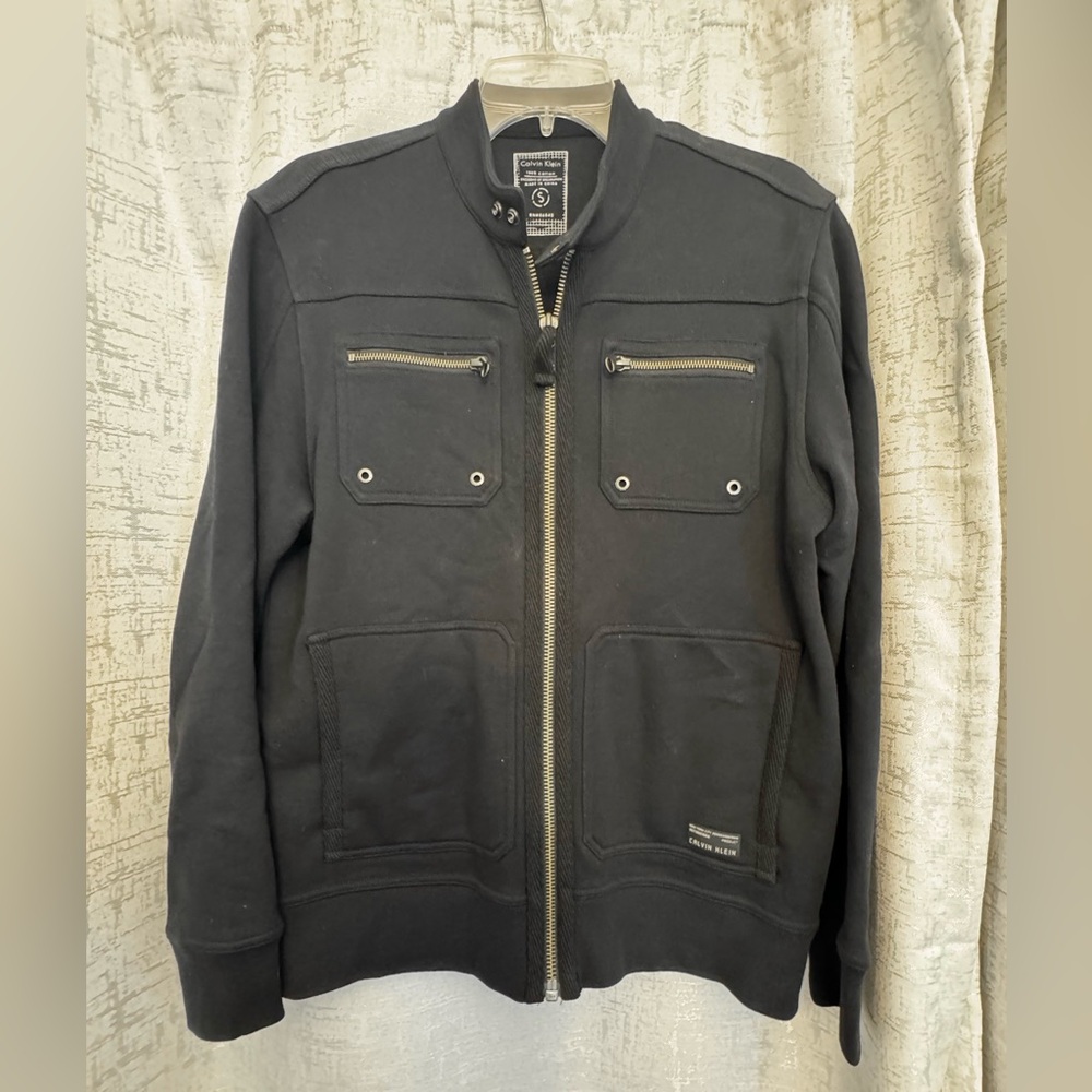 Black Men's Calvin Klein Jacket